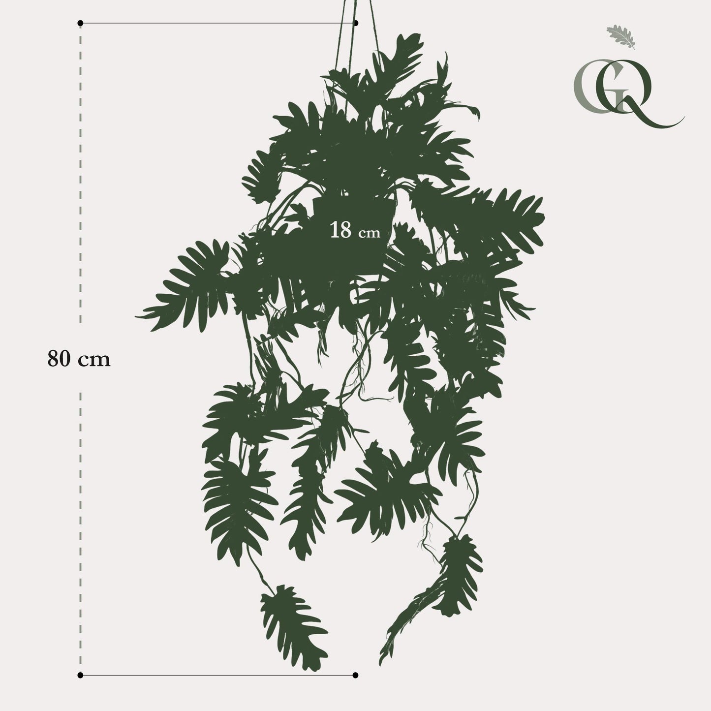 Kunstplant Philodendron | Decoratie | Klimmende Boomliefhebber