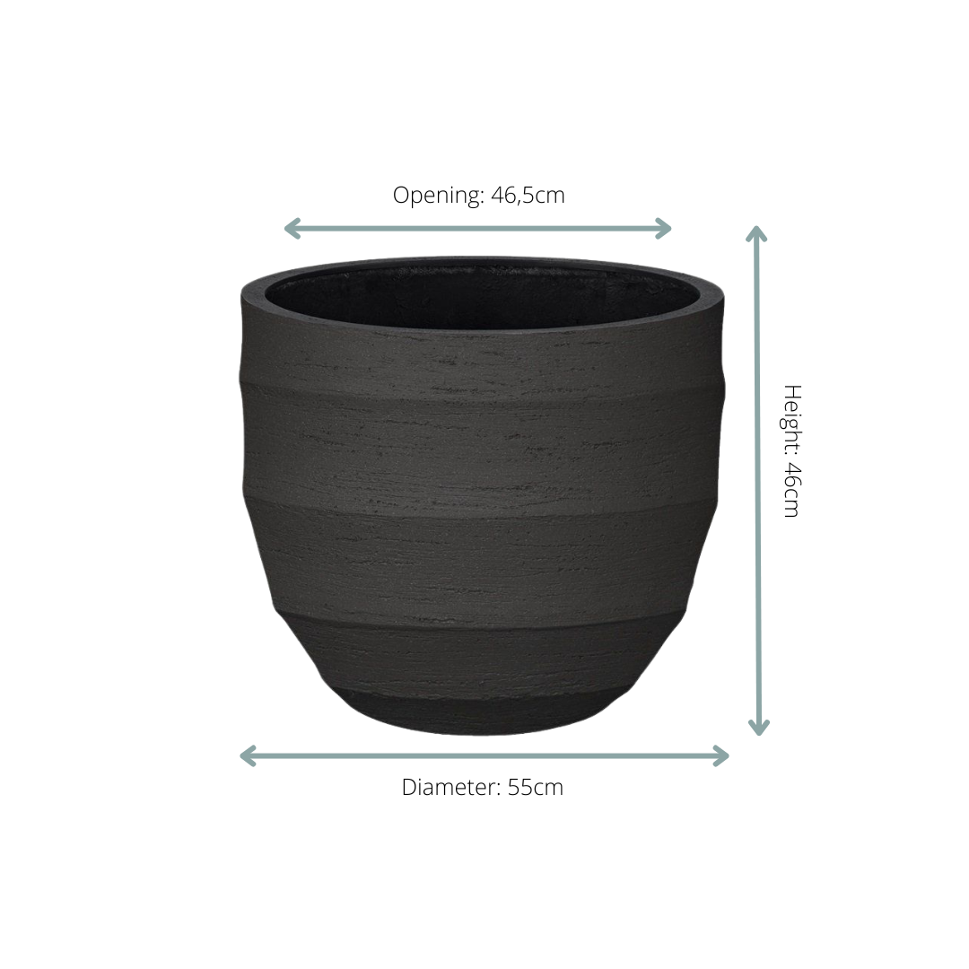 Bordo New Egg Pot Sand | Elegante plantenbak | tijdloos design