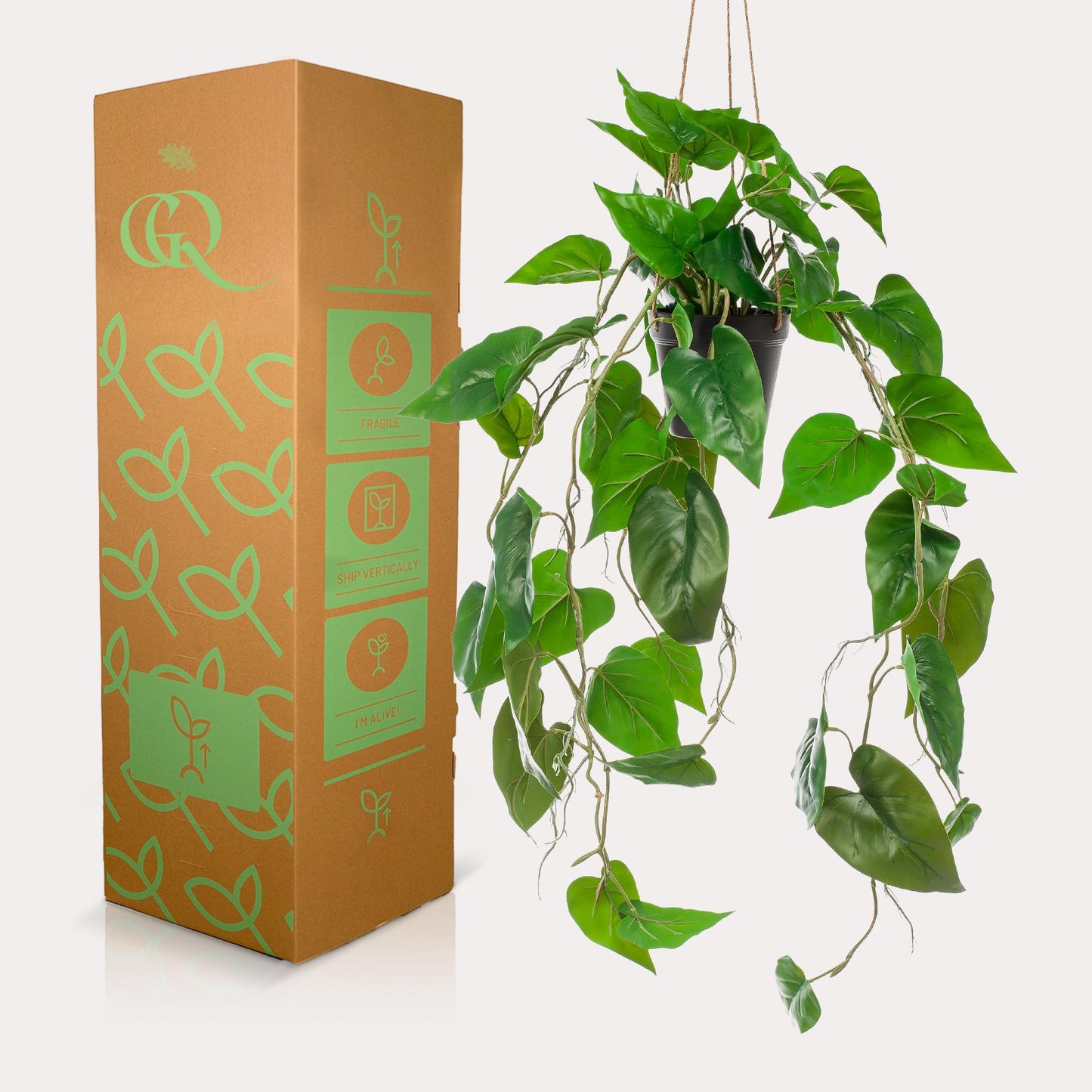 Kunstplant Philodendron scandens | Decoratie | Kunstplant