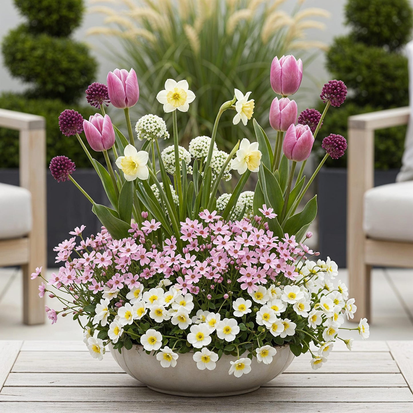 Bulb Garden Pink Mix bloembollen in cadeauverpakking – diverse roze soorten voor borders en potten