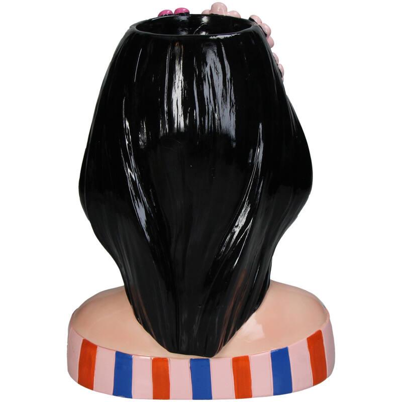 Polyresin vaas Fashion Lady ‘Anna’ – 30 cm – elegant decoratief kunstobject voor interieur. op=op