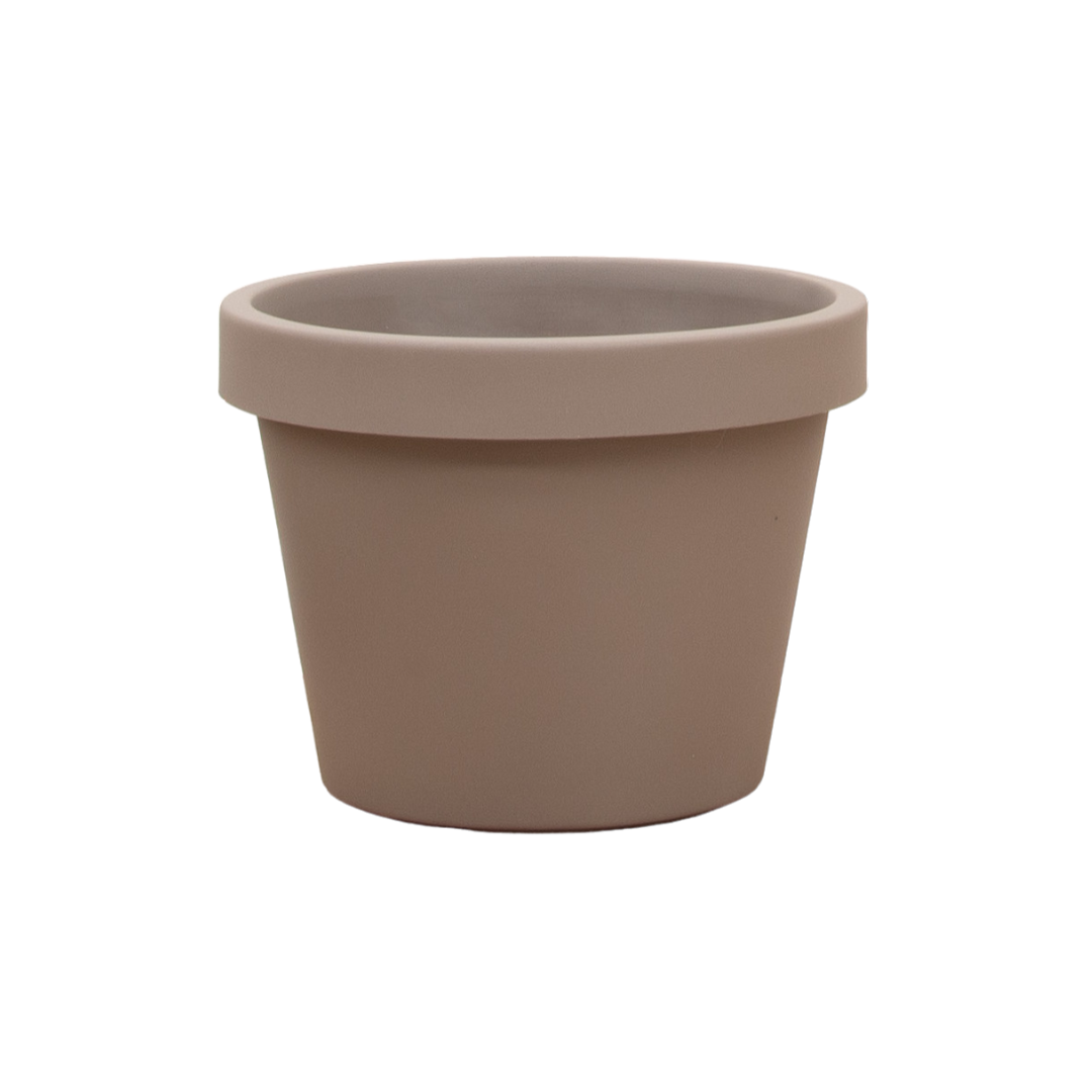Lira Tortora plantenpot, diameter 75 cm, hoogte 68 cm, elegant design voor binnen en buiten"