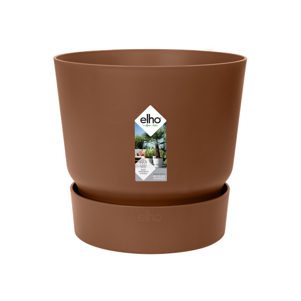 Pot elho Greenville Round bruin - D39cm x H37cm