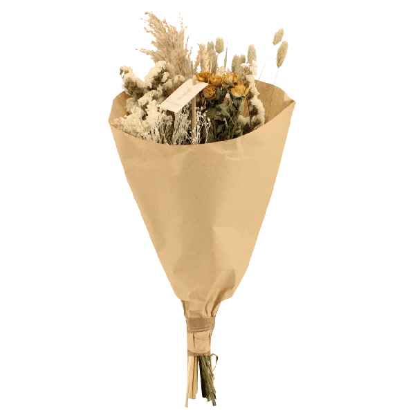 Dried flowers Field Bouquet Natural - Ø20cm - ↕50cm