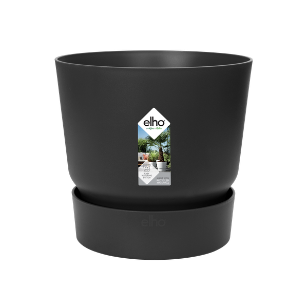 Pot elho Greenville Round zwart - D39cm x H37cm
