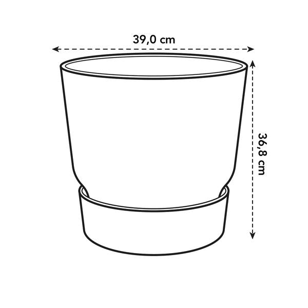 Pot elho Greenville Round green - D39 x H37