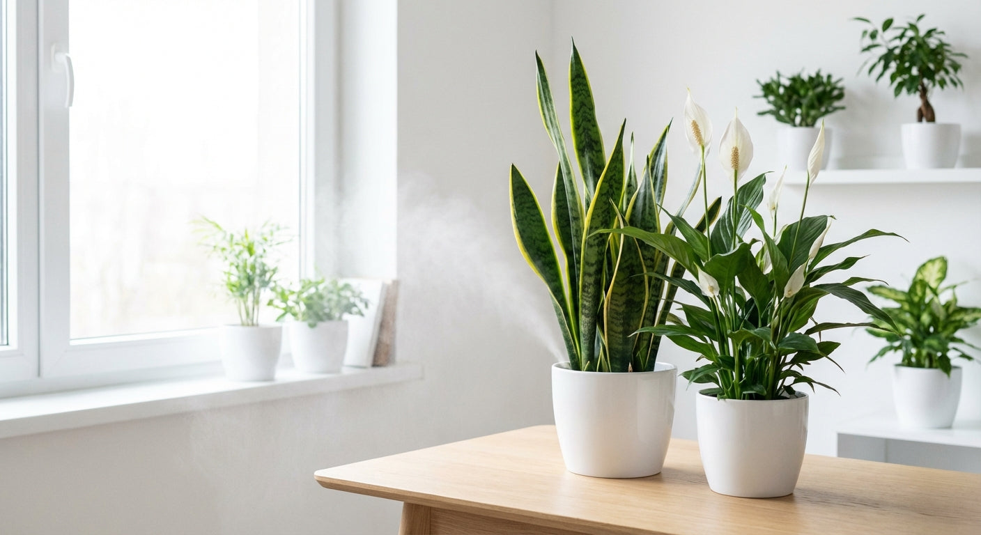 Luchtzuiverende planten