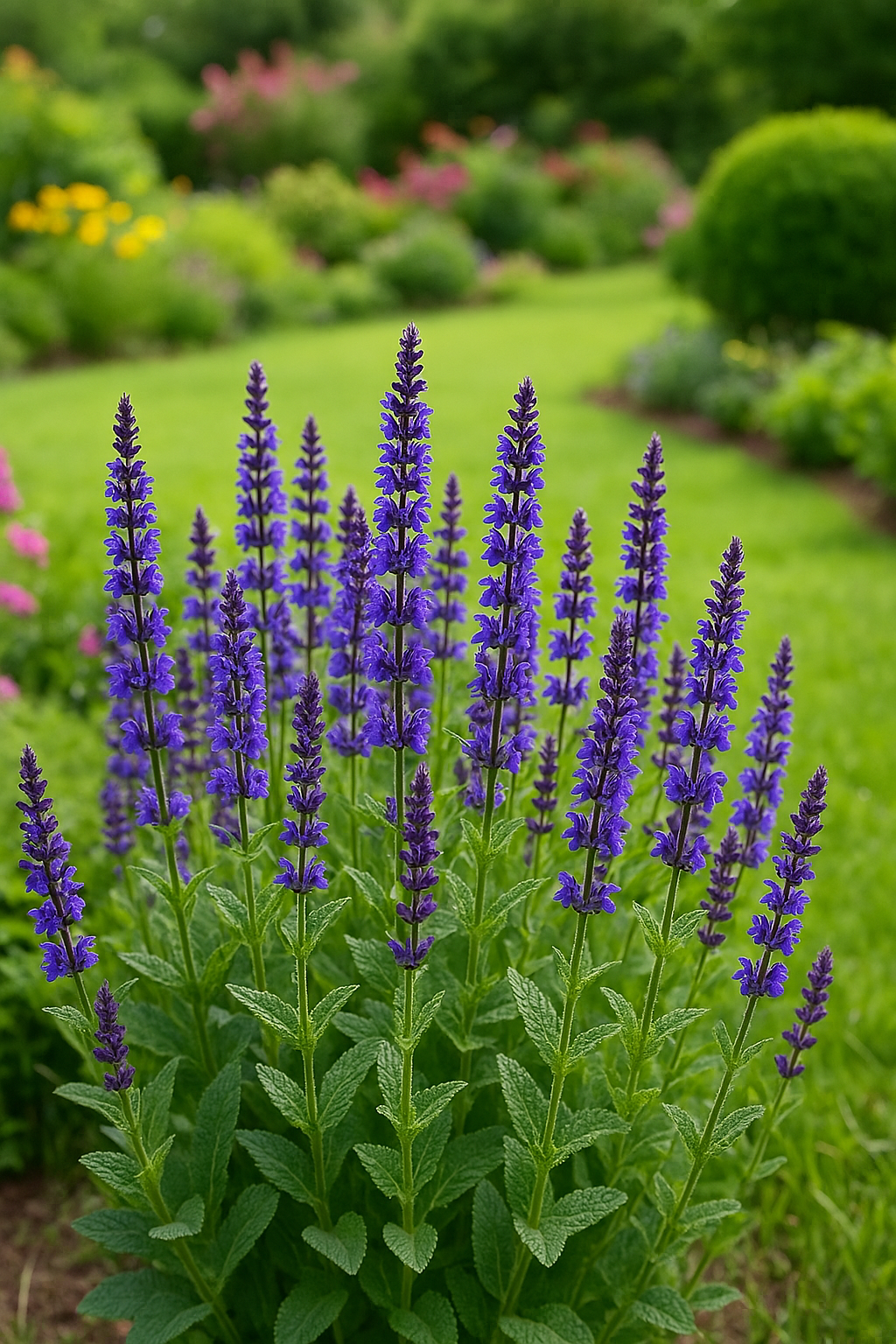 Salvia nem. 'Mainacht' bij Planttoday