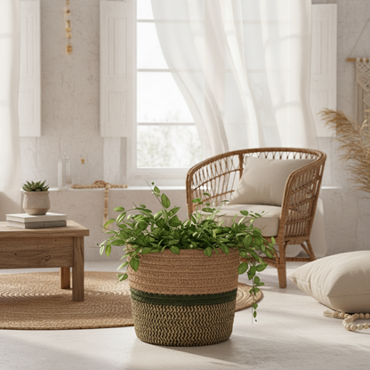 Basket Seagrass mand ibiza style