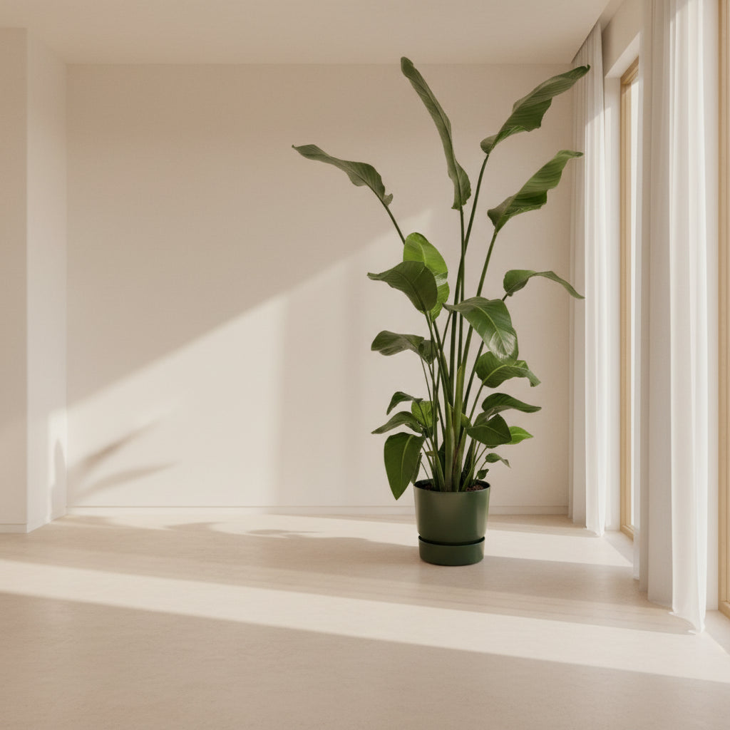 Strelitzia Nicolai | Kamerplant | Elho Greenville Round Pot