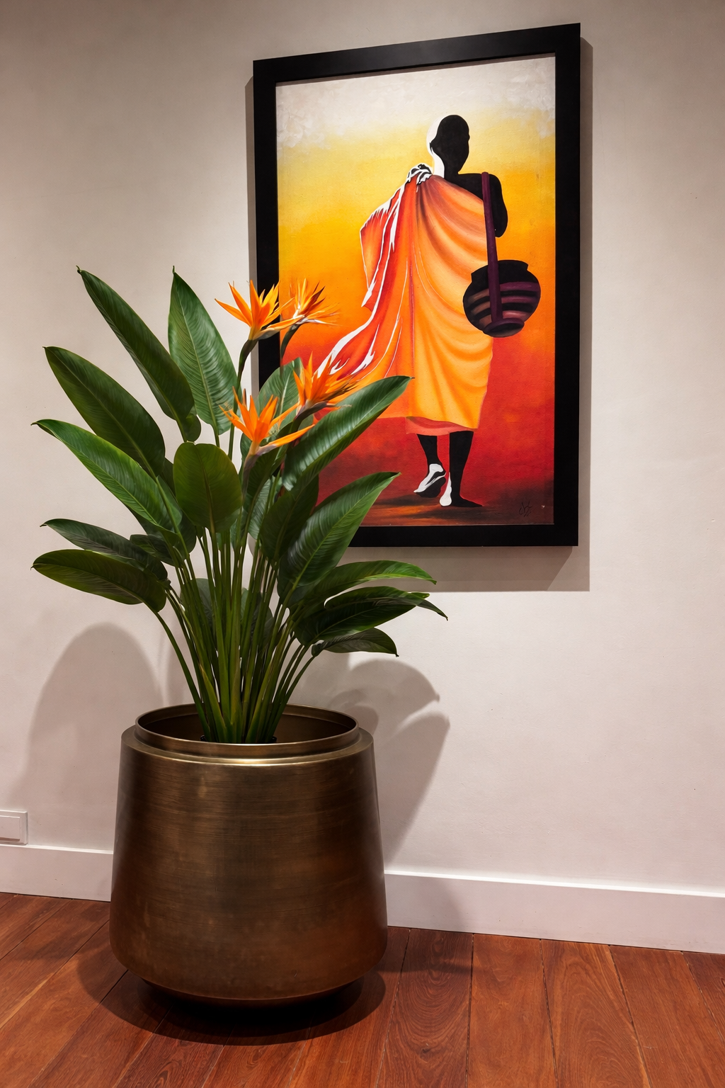 Pot Indigo Vintage Gold 