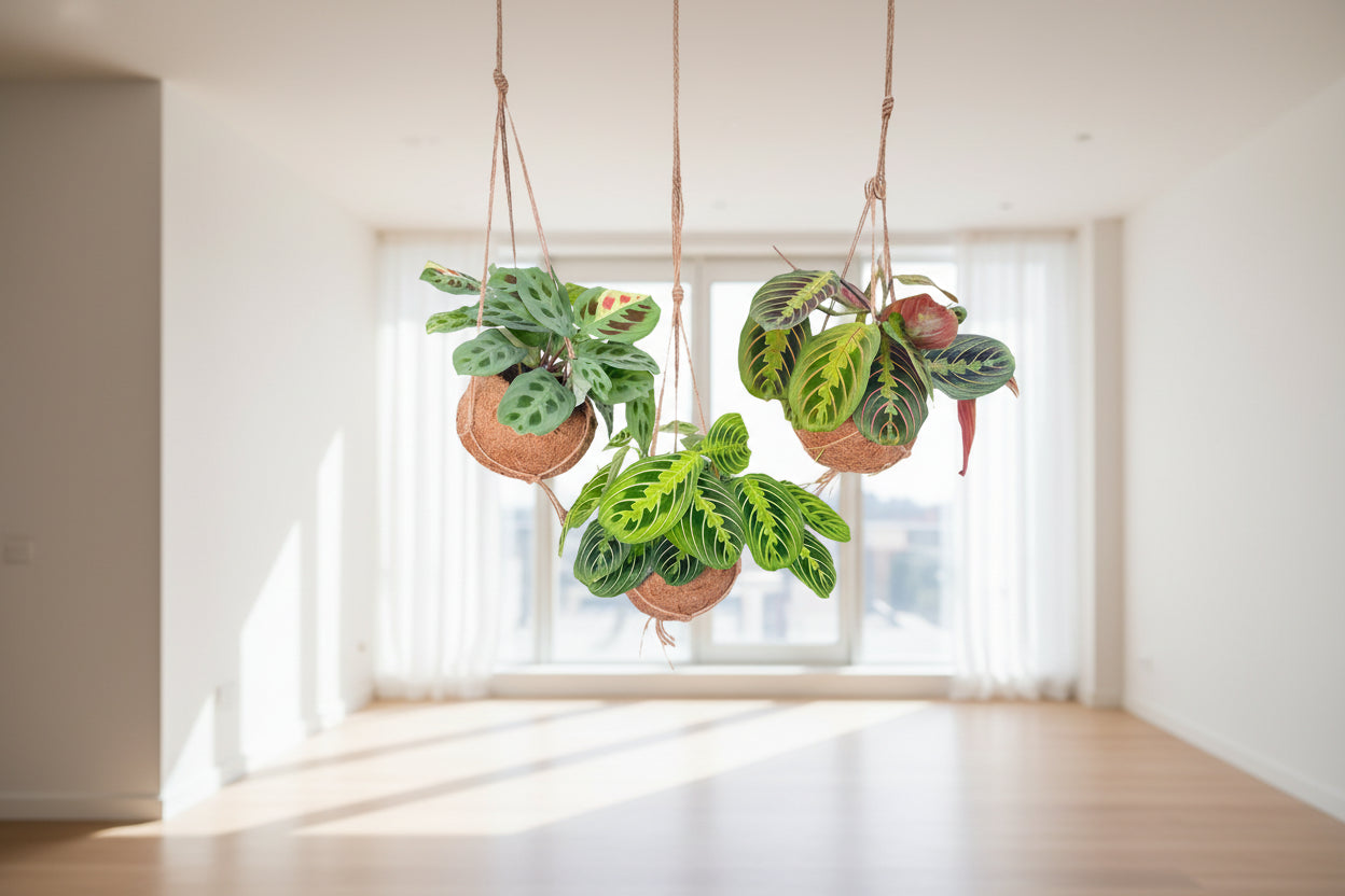 3x Kokodama Maranta Mix | Hang planten