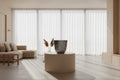 Bloempot Palermo marble grijs