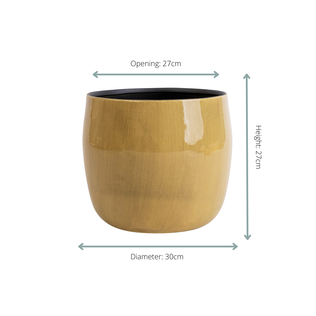 Camel plantenpot met ronde vorm voor kamerplanten