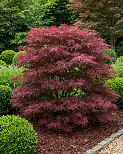 2 x | Japanse Esdoorn | Acer palmatum Sumi-nagashi | Boom