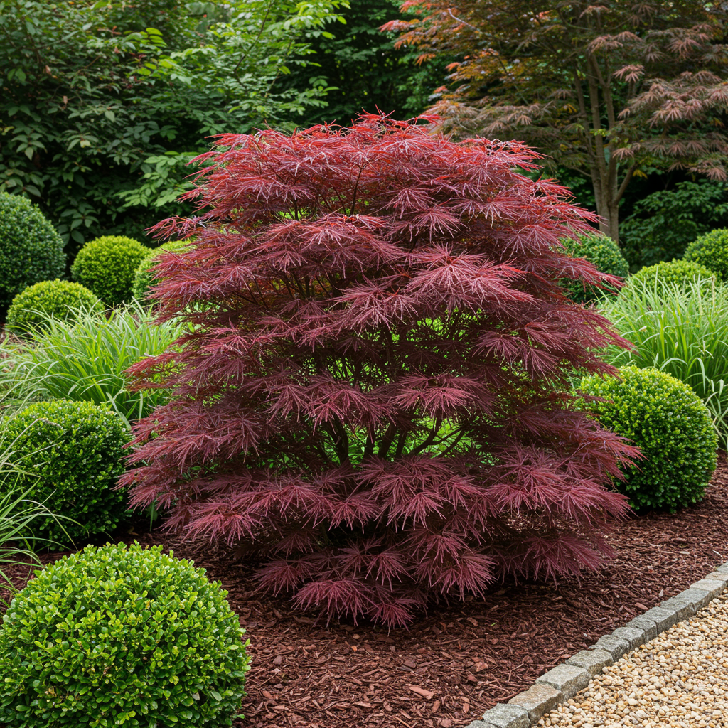 Japanse Esdoorn - Acer palmatum Sumi-nagashi  x 2