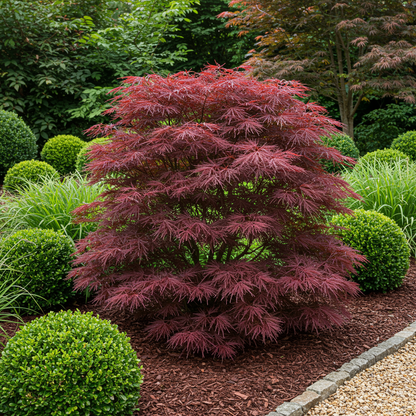 Japanse Esdoorn - Acer palmatum Sumi-nagashi  x 2