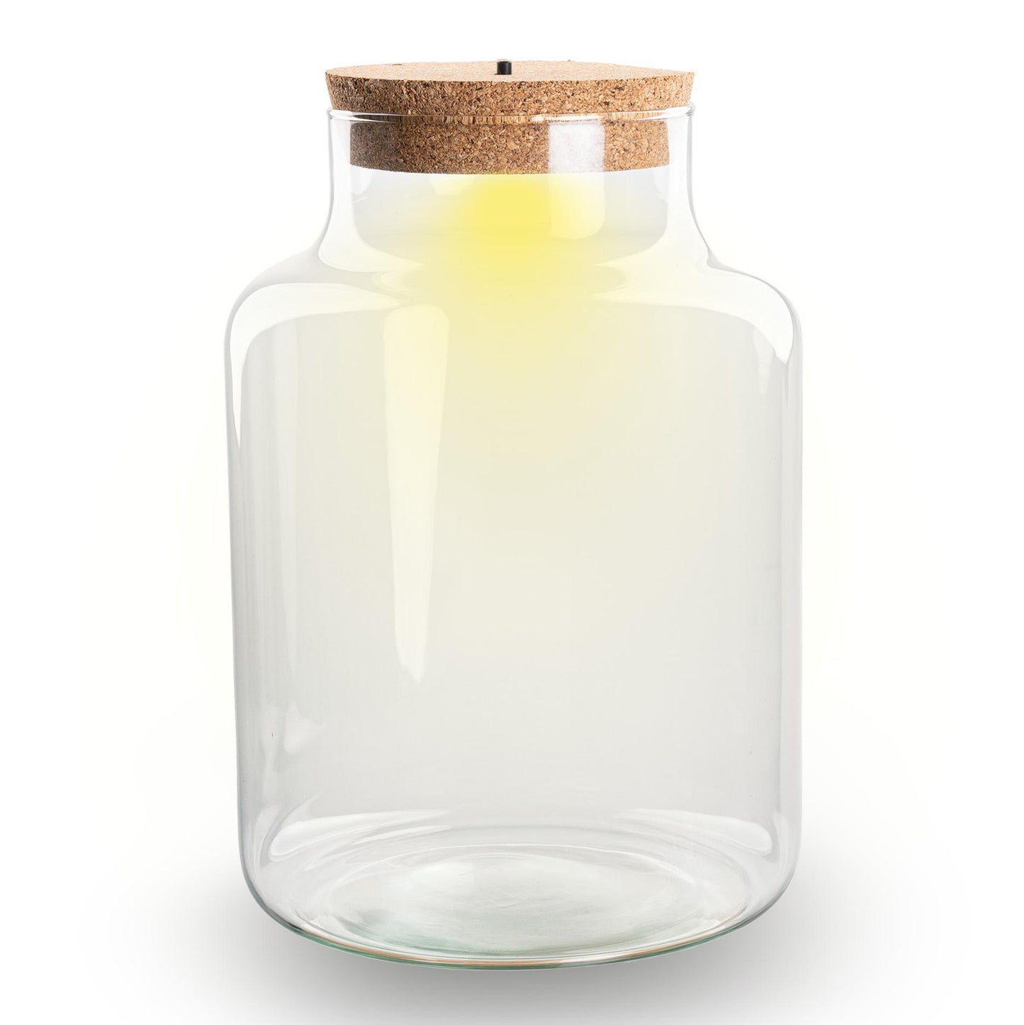 Terrarium fles met verlichting | Little Milky
