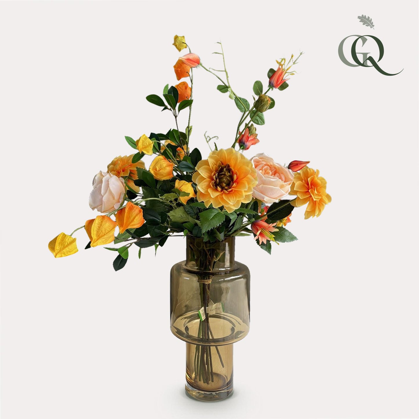 Kunstbloemen | Boeket L | Pretty Orange
