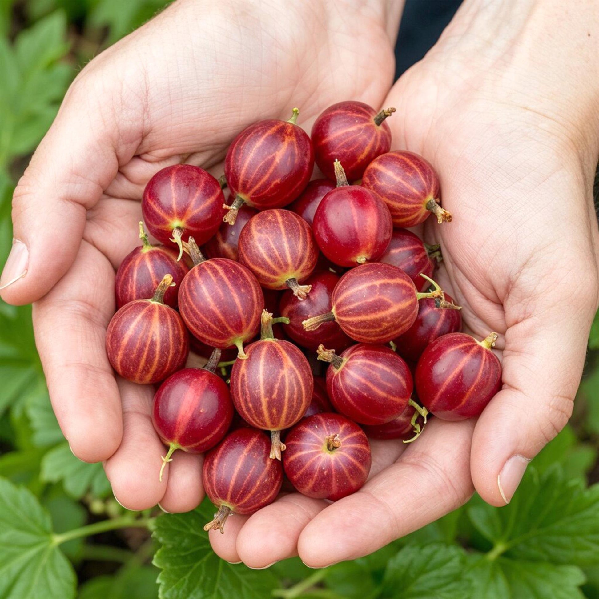 Kruisbes met rode vruchten voor tuin en balkon