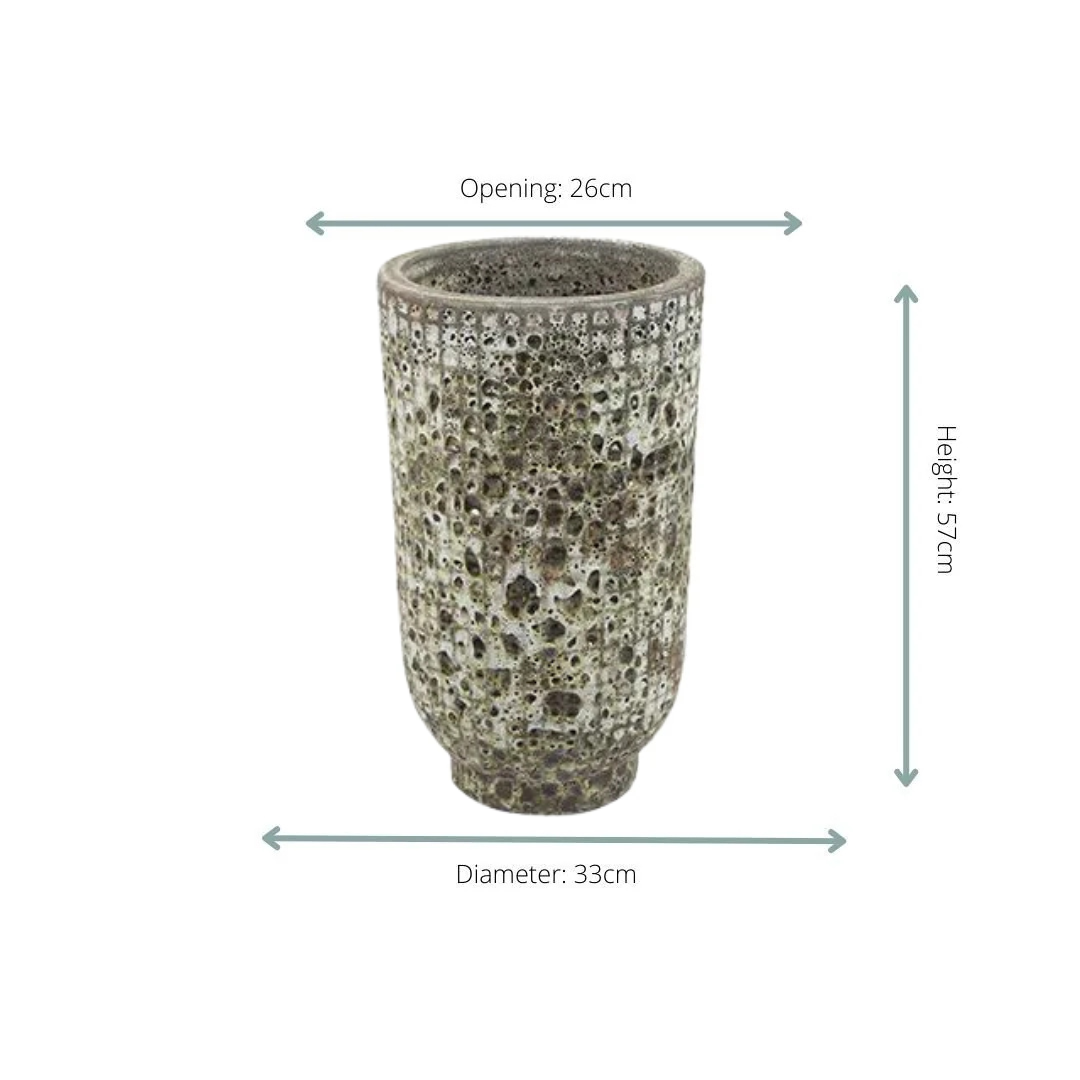 Grote Vaas Maestro earth |elegant design voor interieurdecoratie