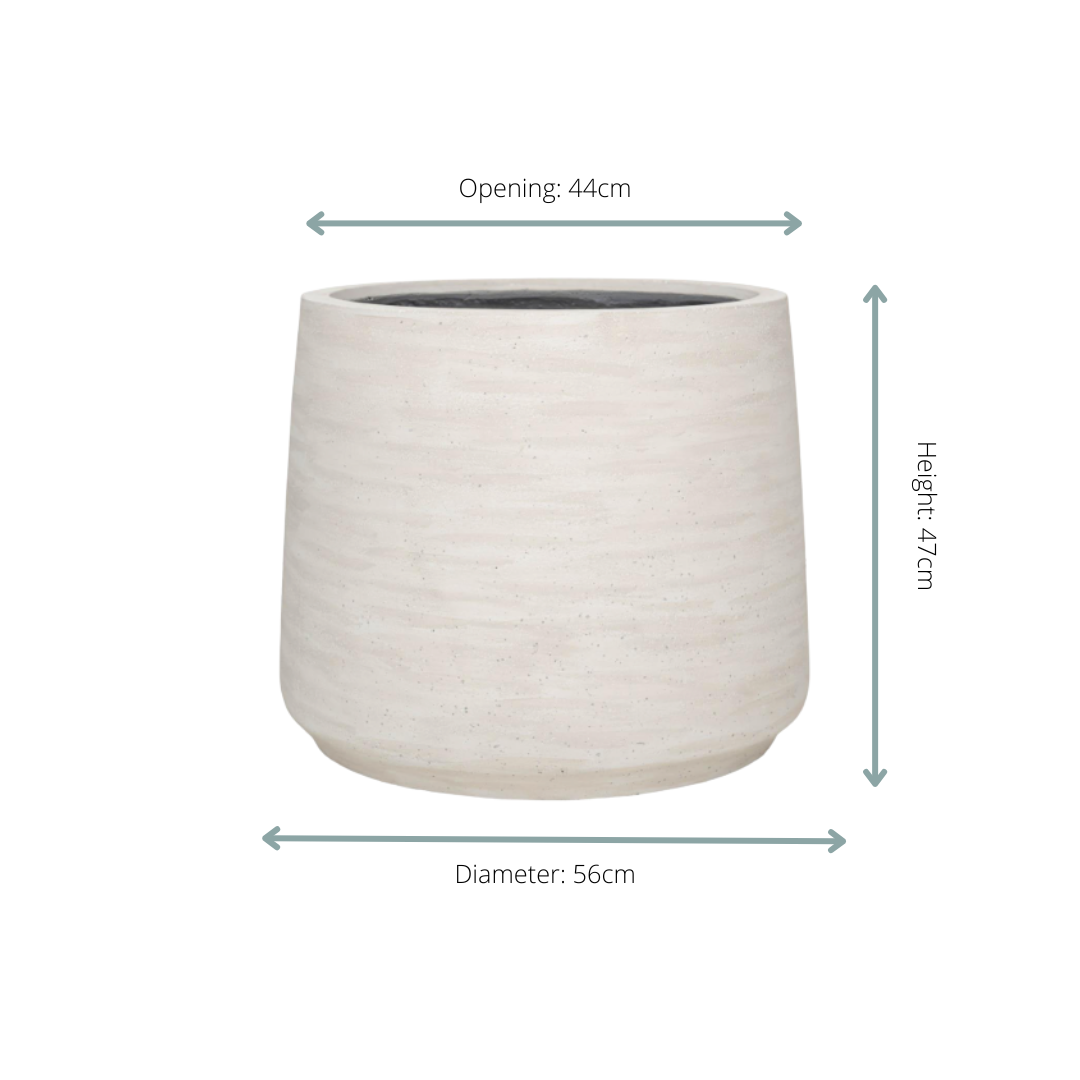 Jumbo Patt Ivory Washed | Urban-collectie | Plantbak