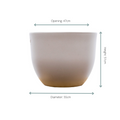 Pot Eggy Taupé | Plantenpot