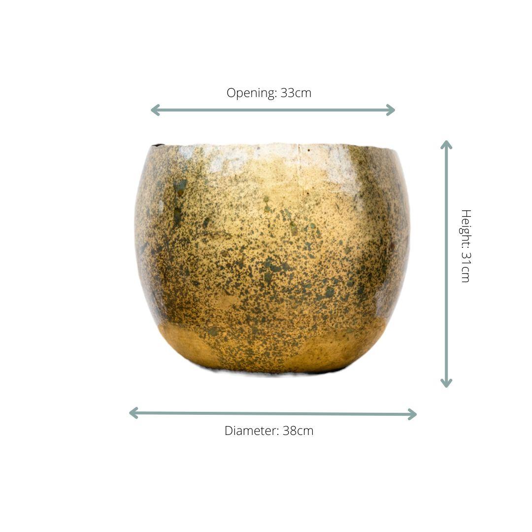 Ellen Brass - 38x31 Prachtige Bloempot