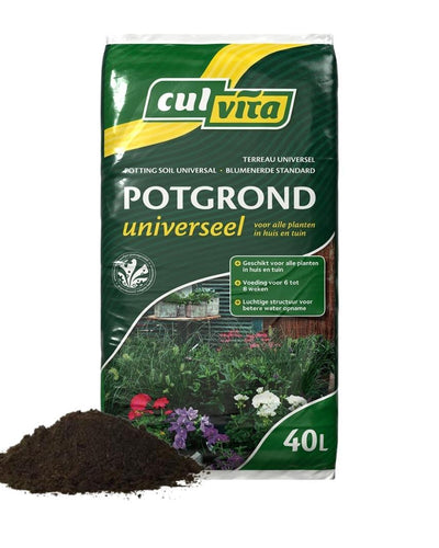 Culvita Universele Potgrond met plantenvoeding | 40 liter