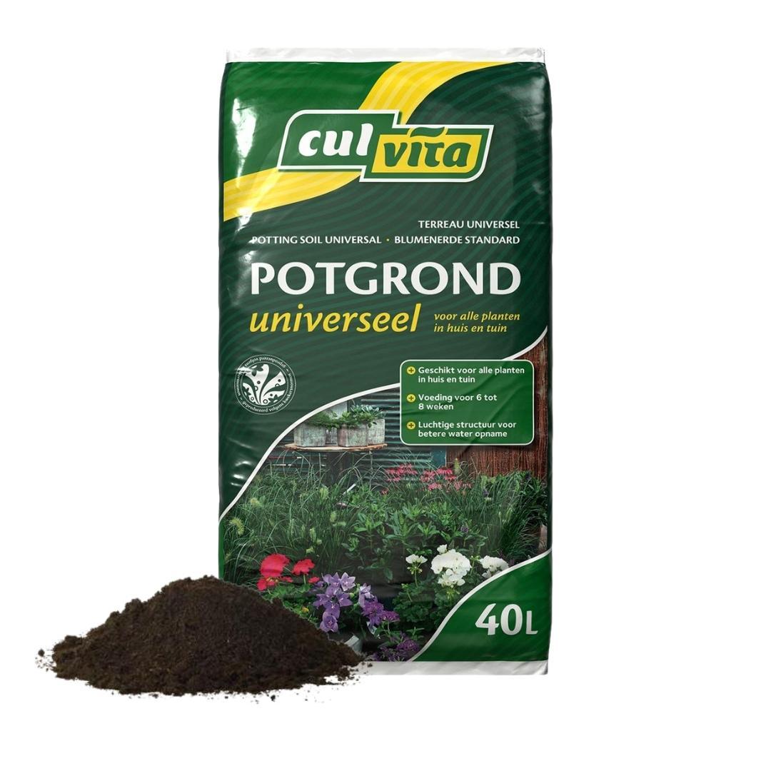 Culvita Universele Potgrond met plantenvoeding | 40 liter
