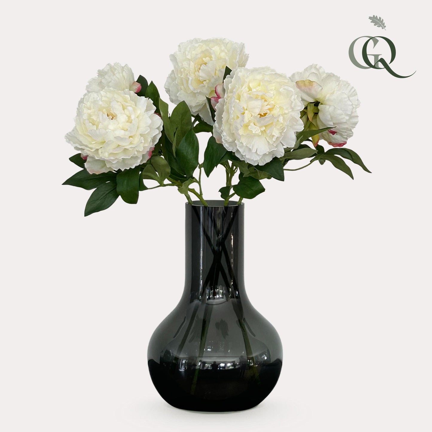 Artificial Flowers Solo Cream Peonies