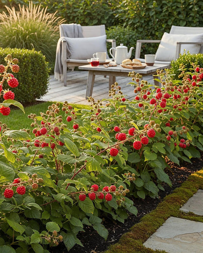 3 x Fruitplanten | Japanse Wijnbes | Rubus Phoenicolasius