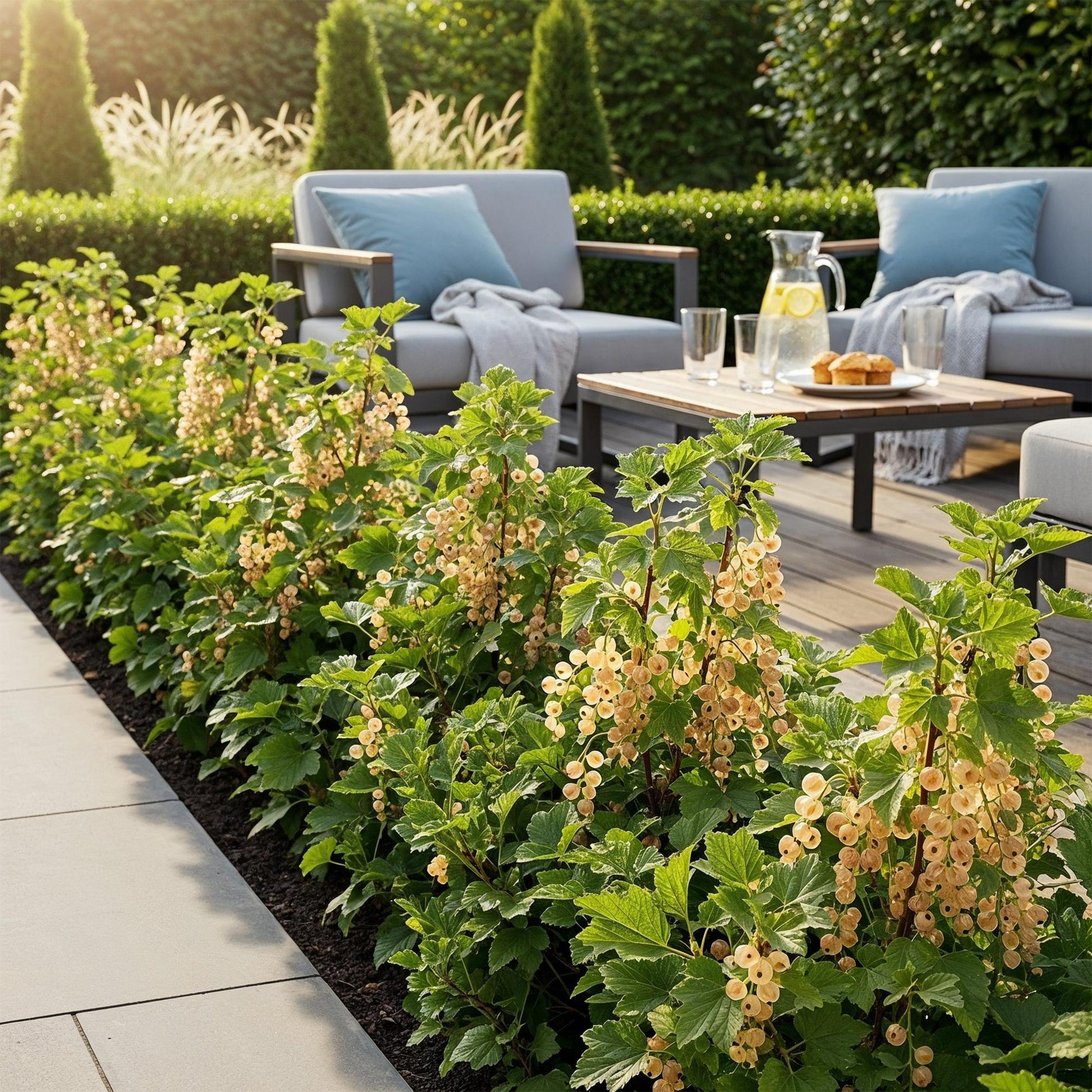 Witte bessenplant voor tuin en balkon