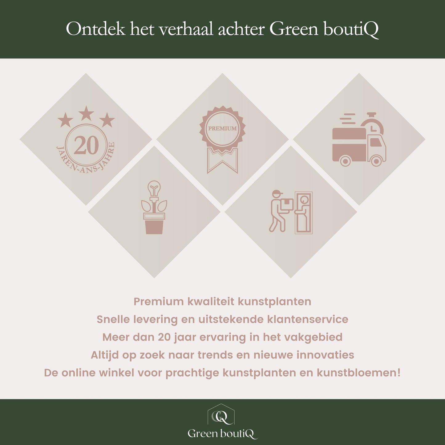 Artificial Flowers Solo Cream Peonies