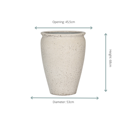 Pot Artemis Chalk White | Kopen | Sierpot
