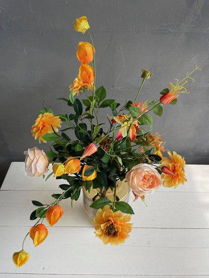 Kunstbloemen | Boeket  | Pretty Orange
