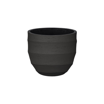 Pot Bordo New Egg Earth – grote ronde buitenpot in aardetinten, 65x54 cm, lichtgewicht en weerbestendig design voor tuin of terras.