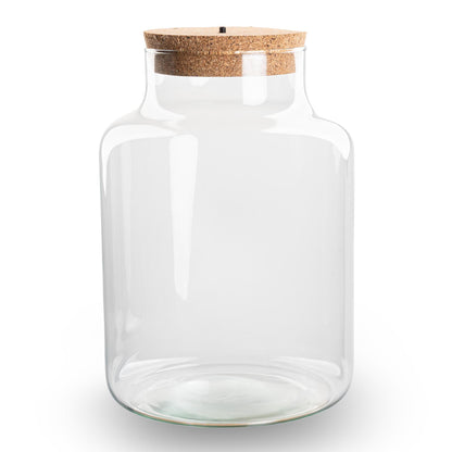 Terrarium fles met verlichting | Little Milky