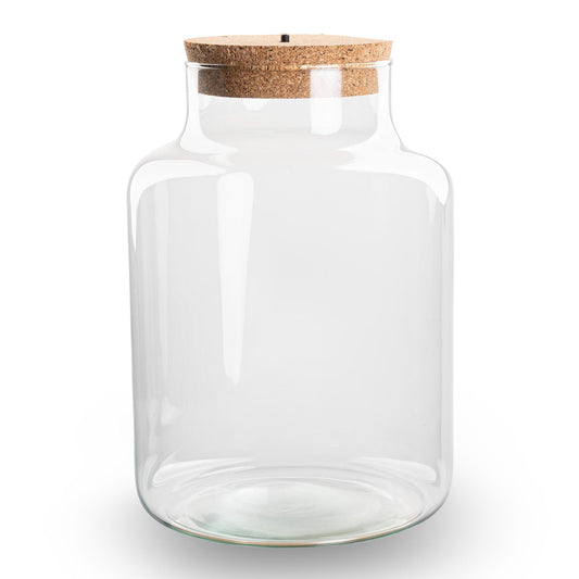 Terrarium fles met verlichting | Little Milky