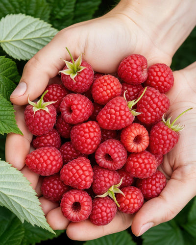 Rode frambozenplant Rubus idaeus Ottawa
