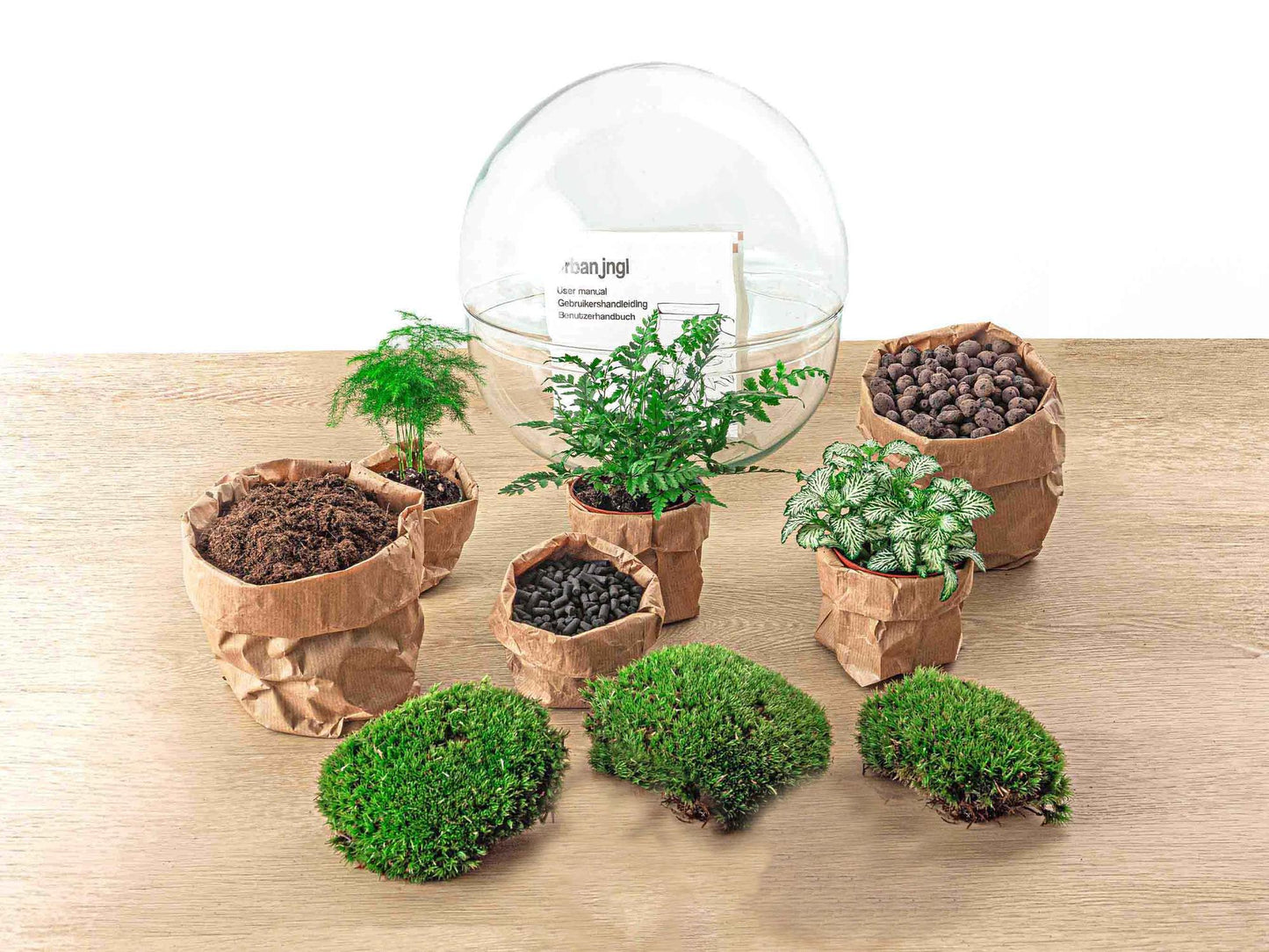 DIY Planten Terrarium Tweedelig Bolglas | Dome XL