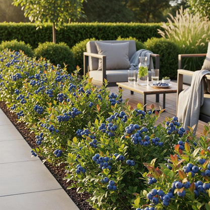 3 x Fruitplanten Blauwe Bes Vaccinium corymbossum Northland | Biofruit