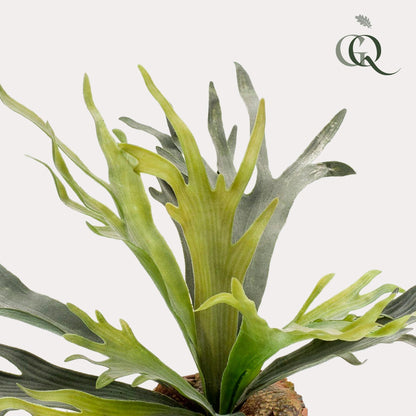 Kunstplant Platycerium | Decoratie | Hertshoornvaren
