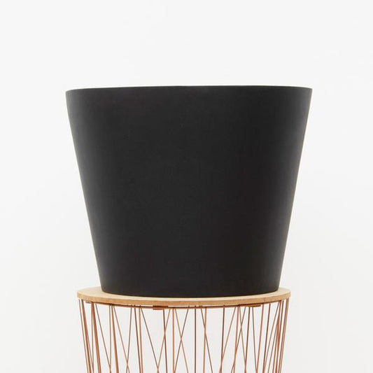 Bucket Black Bloem Pot - L - 68cm x 60cm