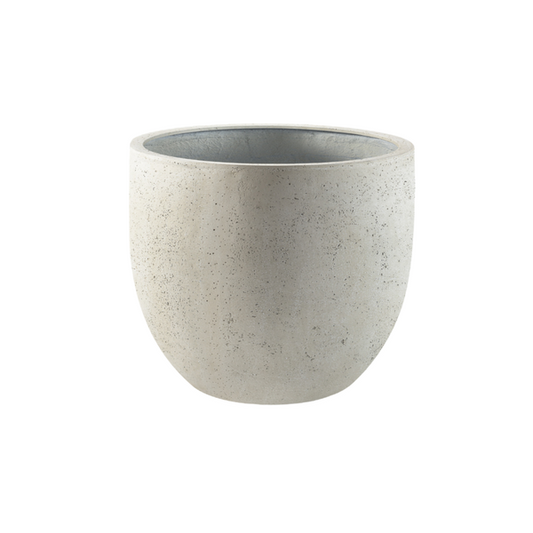 Pot Grigio New Egg Antique White - D65cm x H54cm