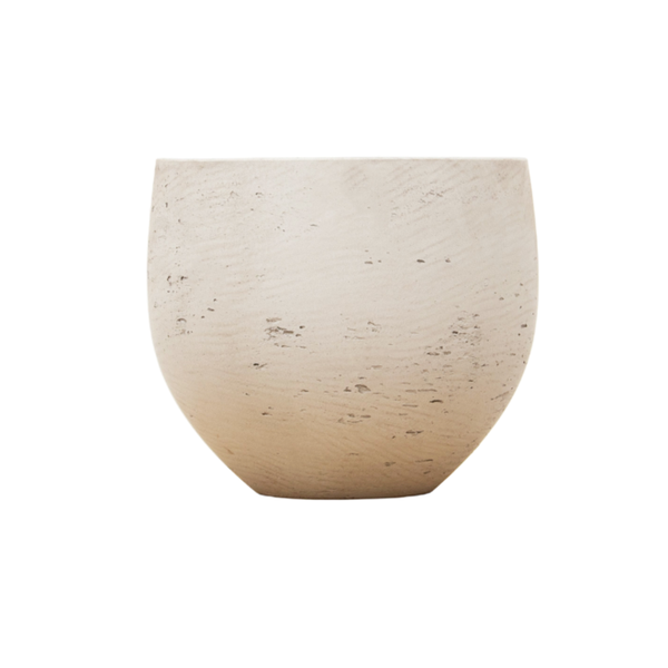 Bloempot Jumbo Orb Beige Washed Bloempot  - XS - Diameter 69cm  x Hoogte 57cm
