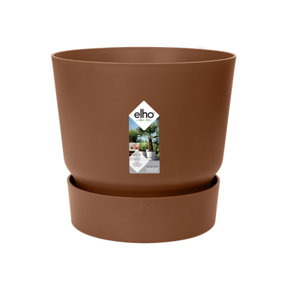 Pot elho Greenville Round bruin - D39cm x H37cm