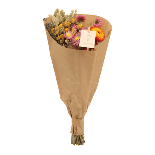 Dried flowers Field Bouquet Multi - Ø15cm - ↕35cm