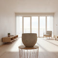 Bloempot Orb | Handgemaakte Fiberstone | Sierpot - Planttoday
