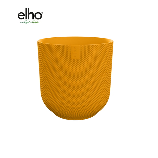 Pot Elho Jazz Round Amber Yellow - D14 x H13